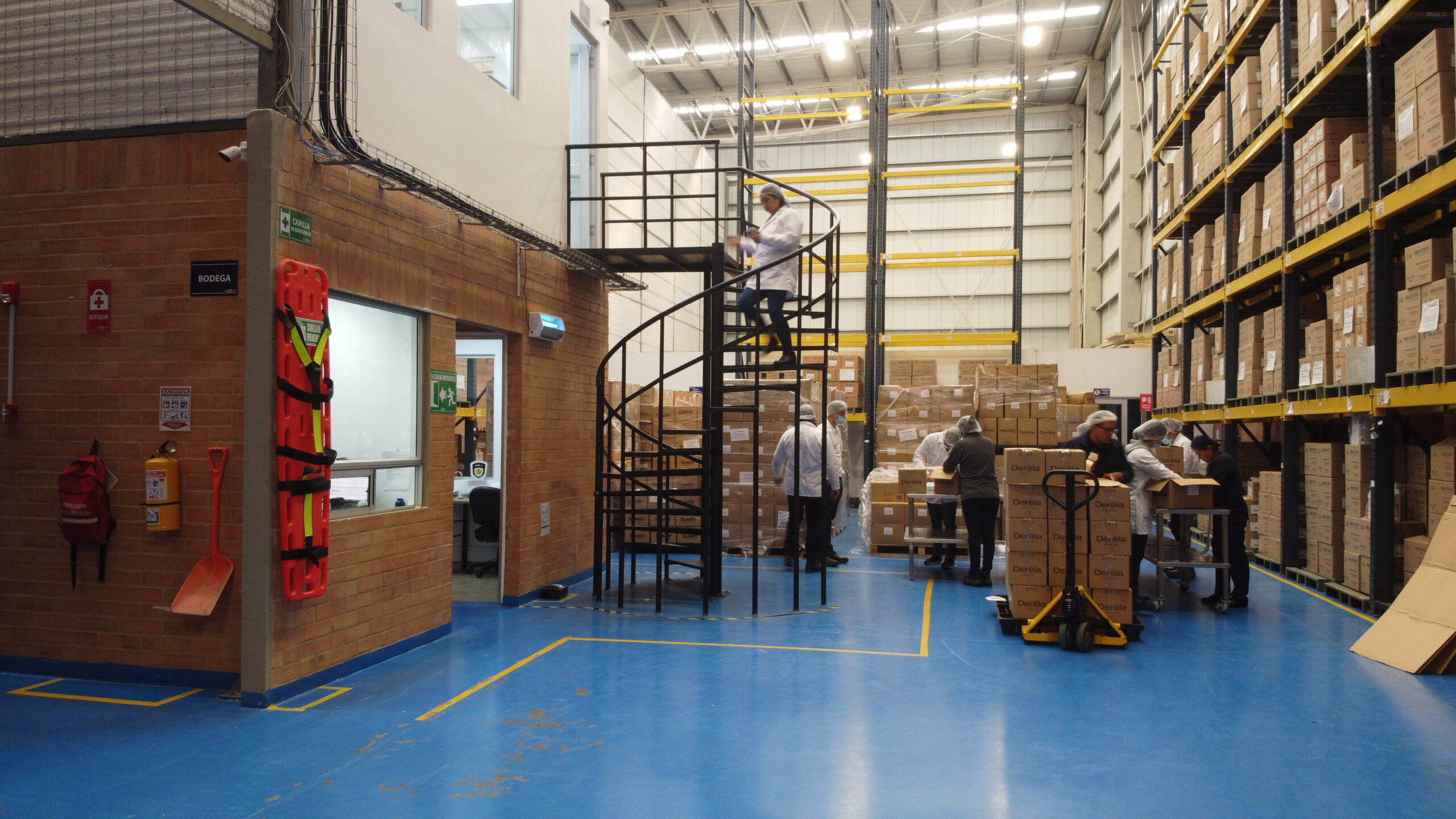 logistica Almacenamiento holandina